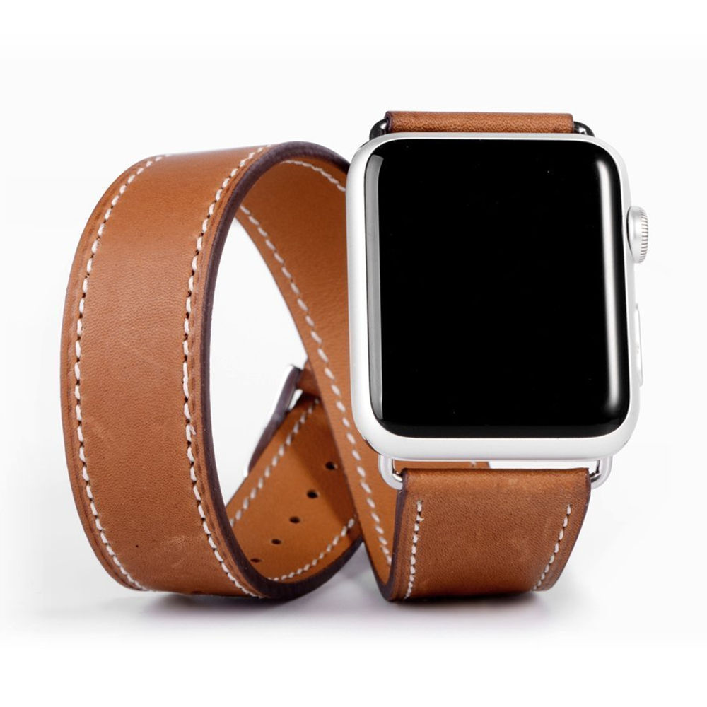 Luxury Watch Hermes - Cinturino doppio Tour per cinturino Apple