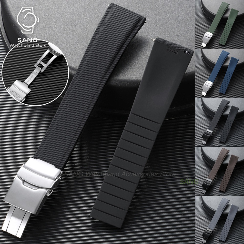 Luxury Watch Omega - Cinturino per orologio in gomma fluorurata