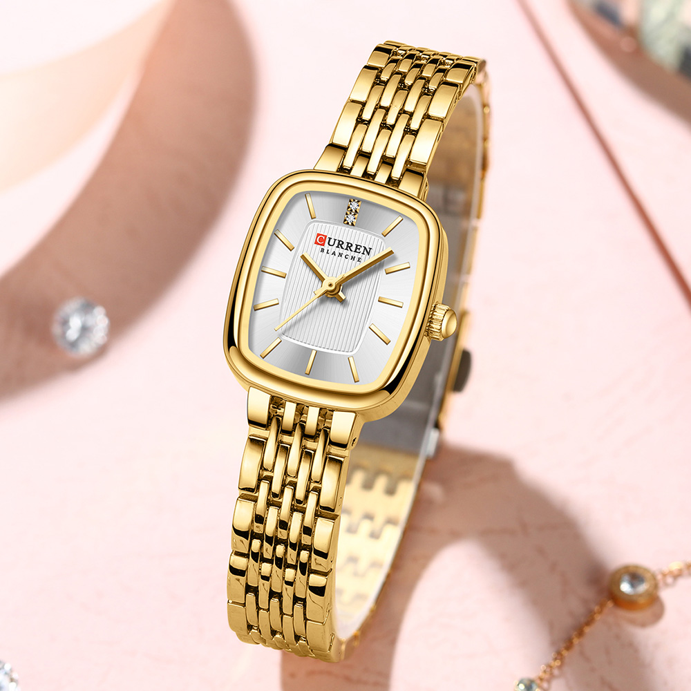 Ladies Luxury Watch - CURREN New Fashion Acciaio inossidabile Data