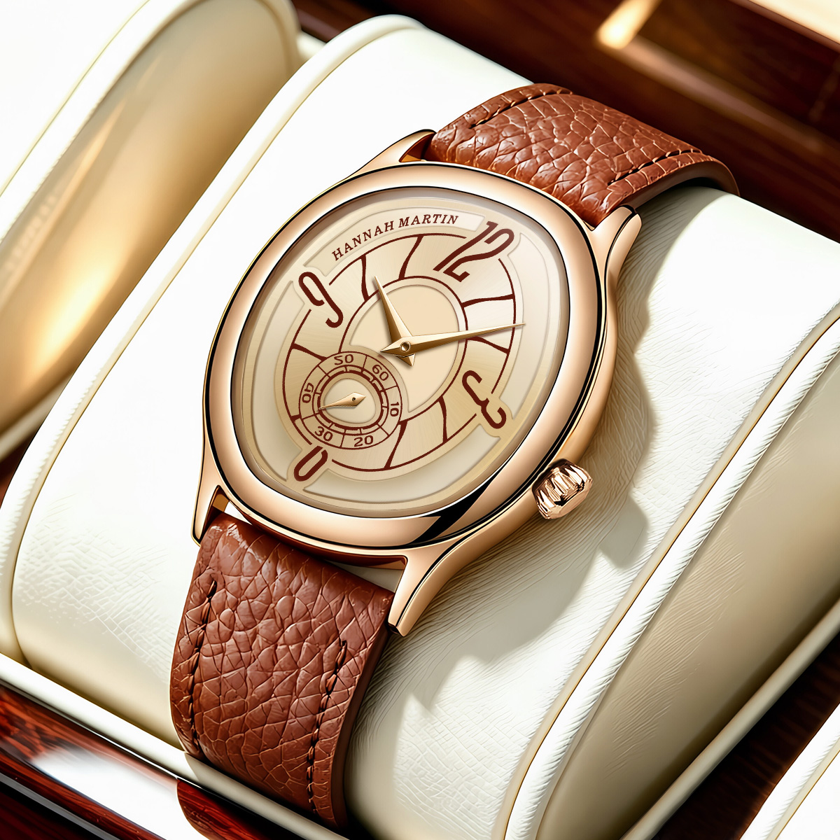 Luxury Watch Brand - Orologio HANNAH MARTIN, Moda, Cinturino in