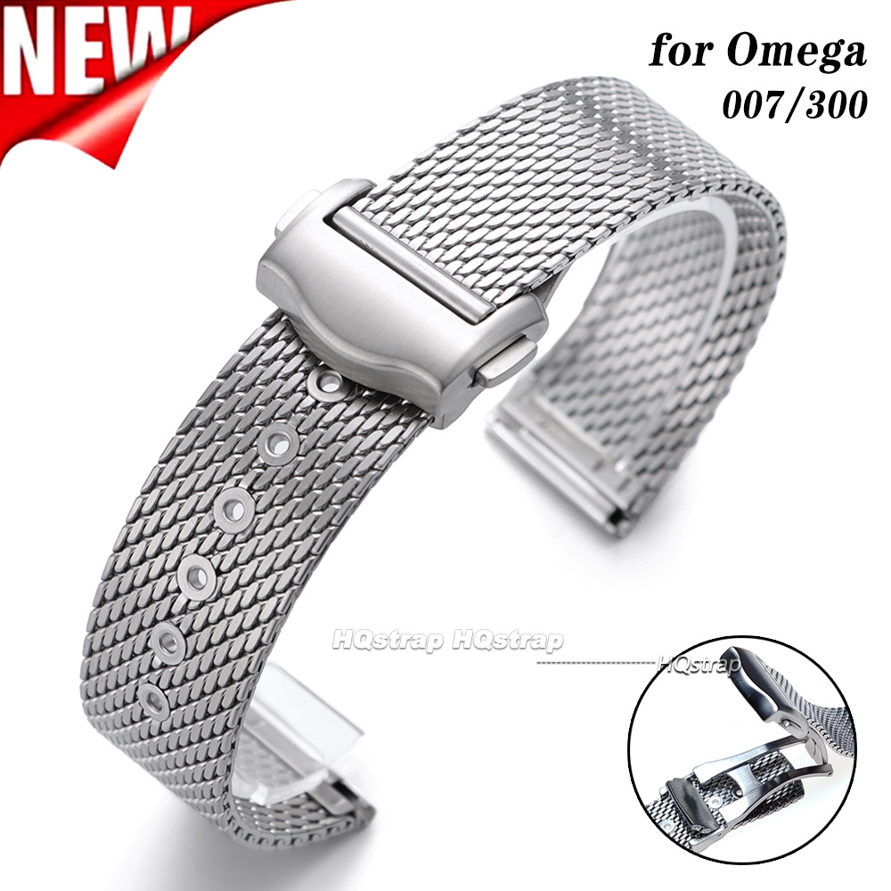 Luxury Watch Omega - Cinturino per orologio in acciaio inossidabile