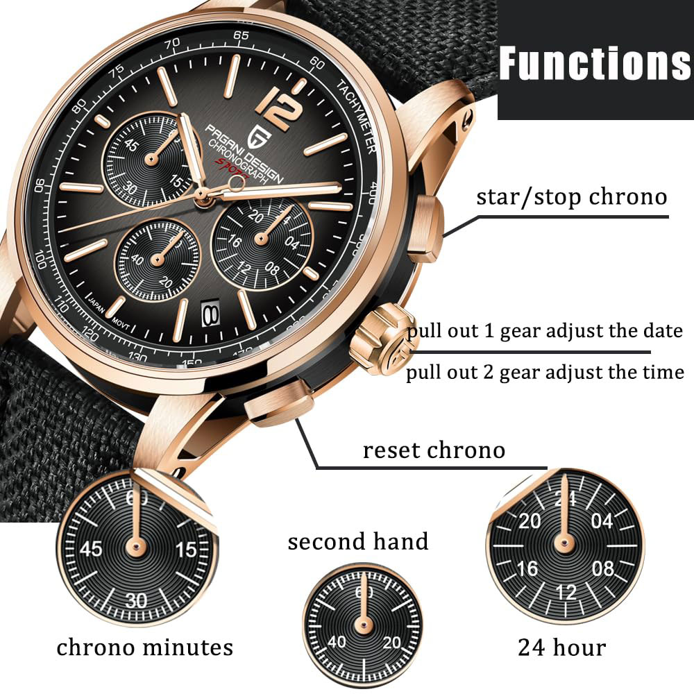 Luxury Watch Brand - PAGANI DESIGN Nuovo orologio da uomo