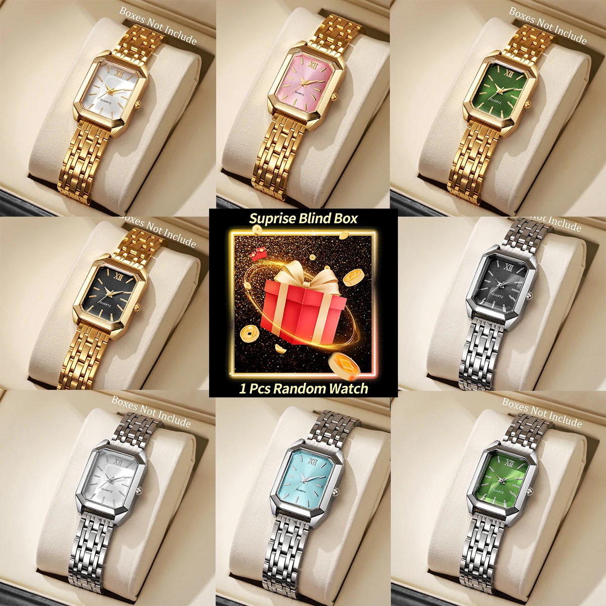Ladies Luxury Watch - Orologio da donna a sorpresa in