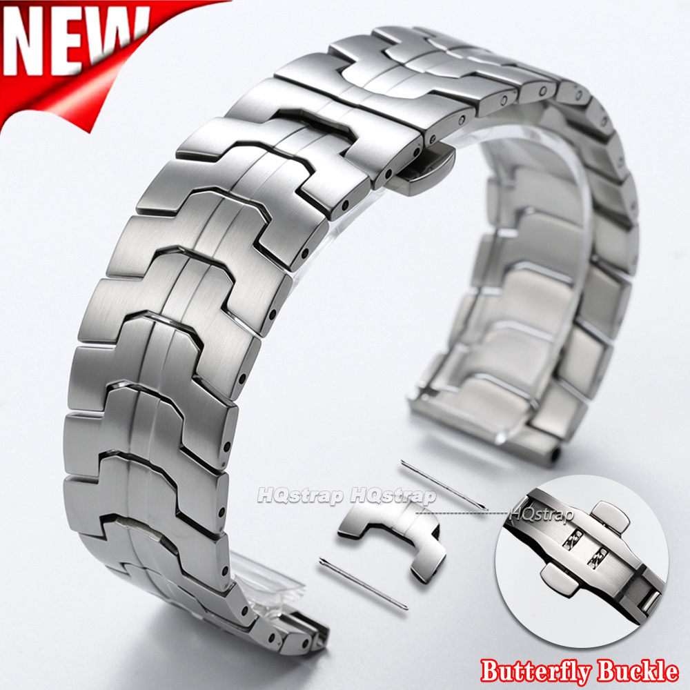 Luxury Watch Omega - Cinturino per orologio in acciaio inossidabile,