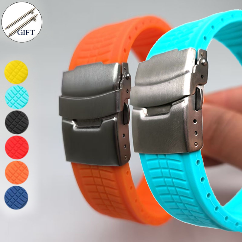 Luxury Watch Omega - Cinturino per orologio in silicone Bracciale