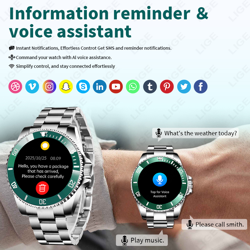 LIGE Nuovo Astuto Della Vigila - Luxury Watch On Wrist recensione e prezzo