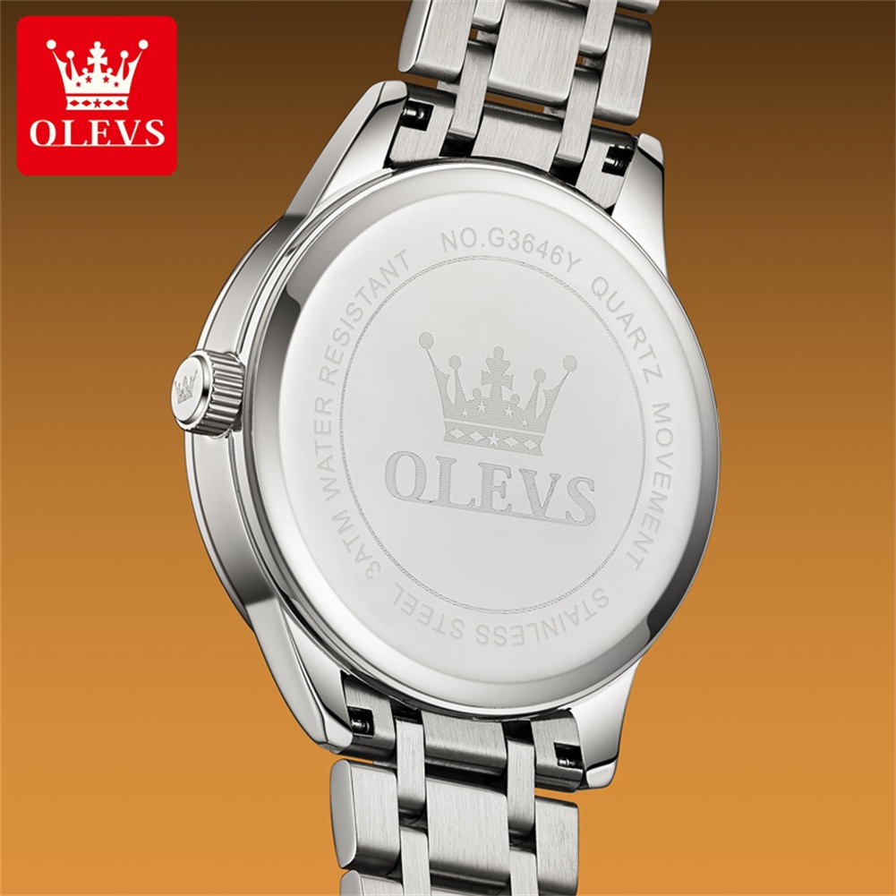 OLEVS Moon Phase orologi da uo - Luxury Watch Moon Phase recensione e prezzo