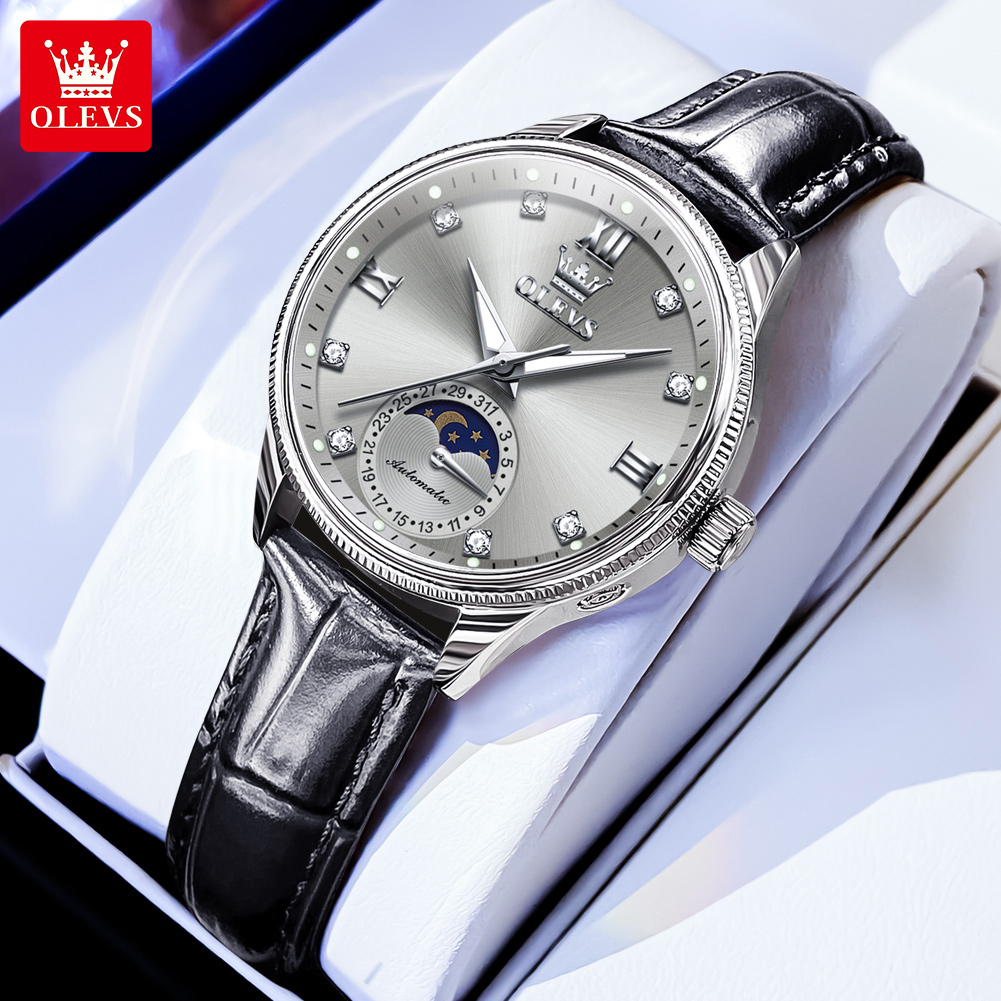 OLEVS Moon Phase Moda Donna Or - Luxury Watch Moon Phase recensione e prezzo