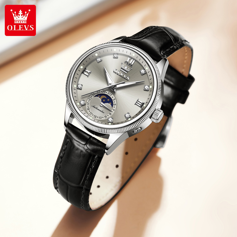 OLEVS Moon Phase Moda Donna Or - Luxury Watch Moon Phase recensione e prezzo