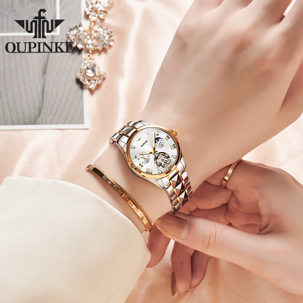 OUPINKE 3202 Orologio Automati - Luxury Watch Moon Phase recensione e prezzo