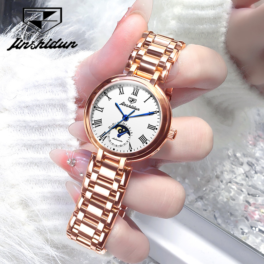 JSDUN 8981 Orologio Automatico - Luxury Watch Moon Phase recensione e prezzo
