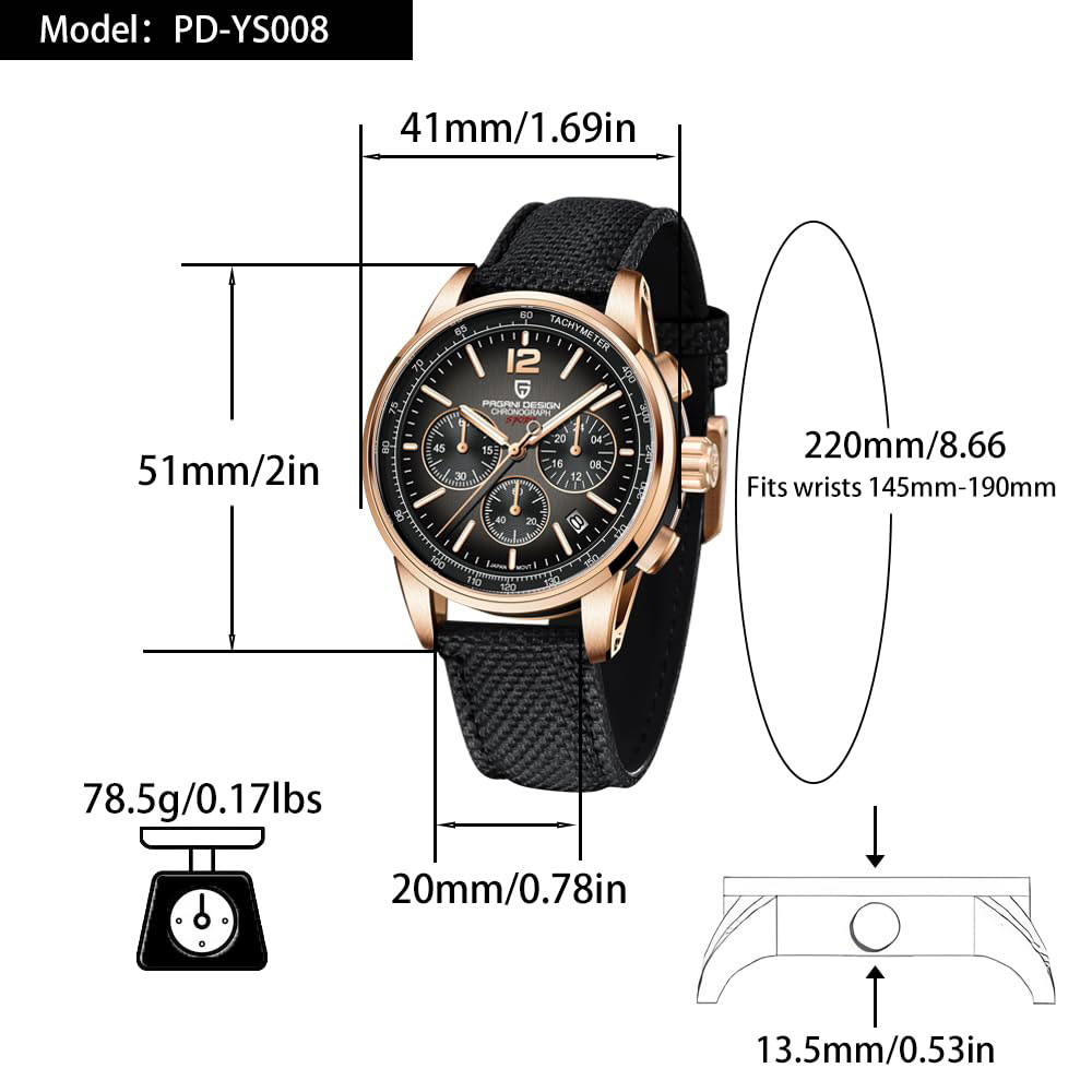 PAGANI DESIGN Nuovo orologio d - Luxury Watch Brand recensione e prezzo