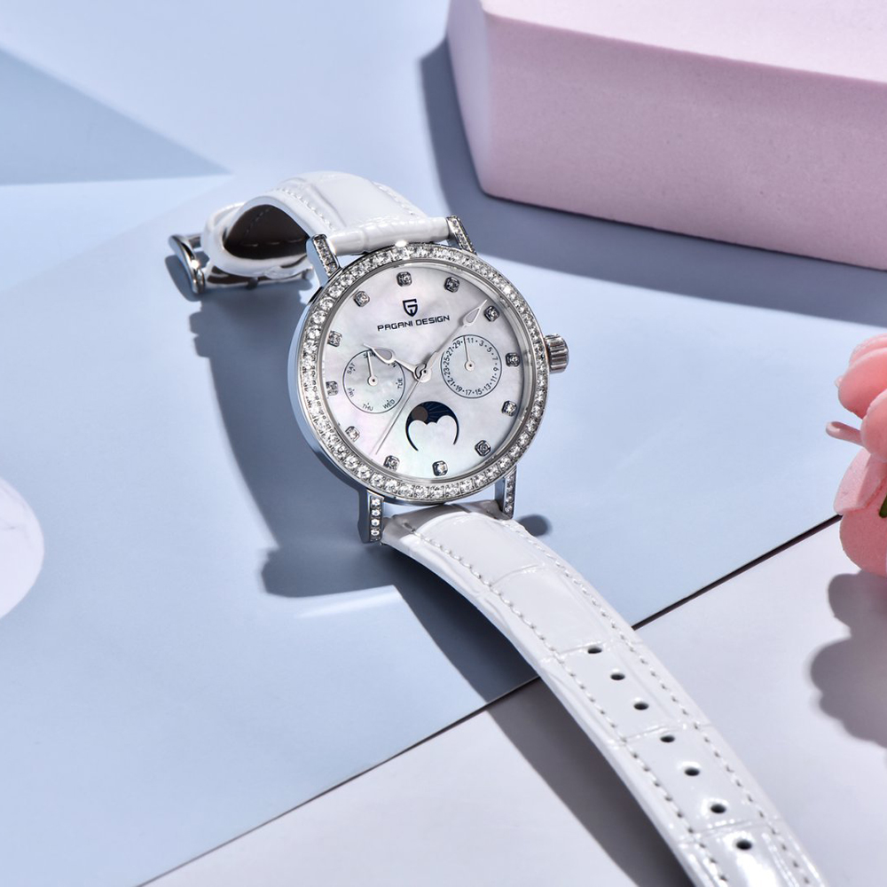 Orologio da donna al quarzo PA - Luxury Watch Moon Phase recensione e prezzo
