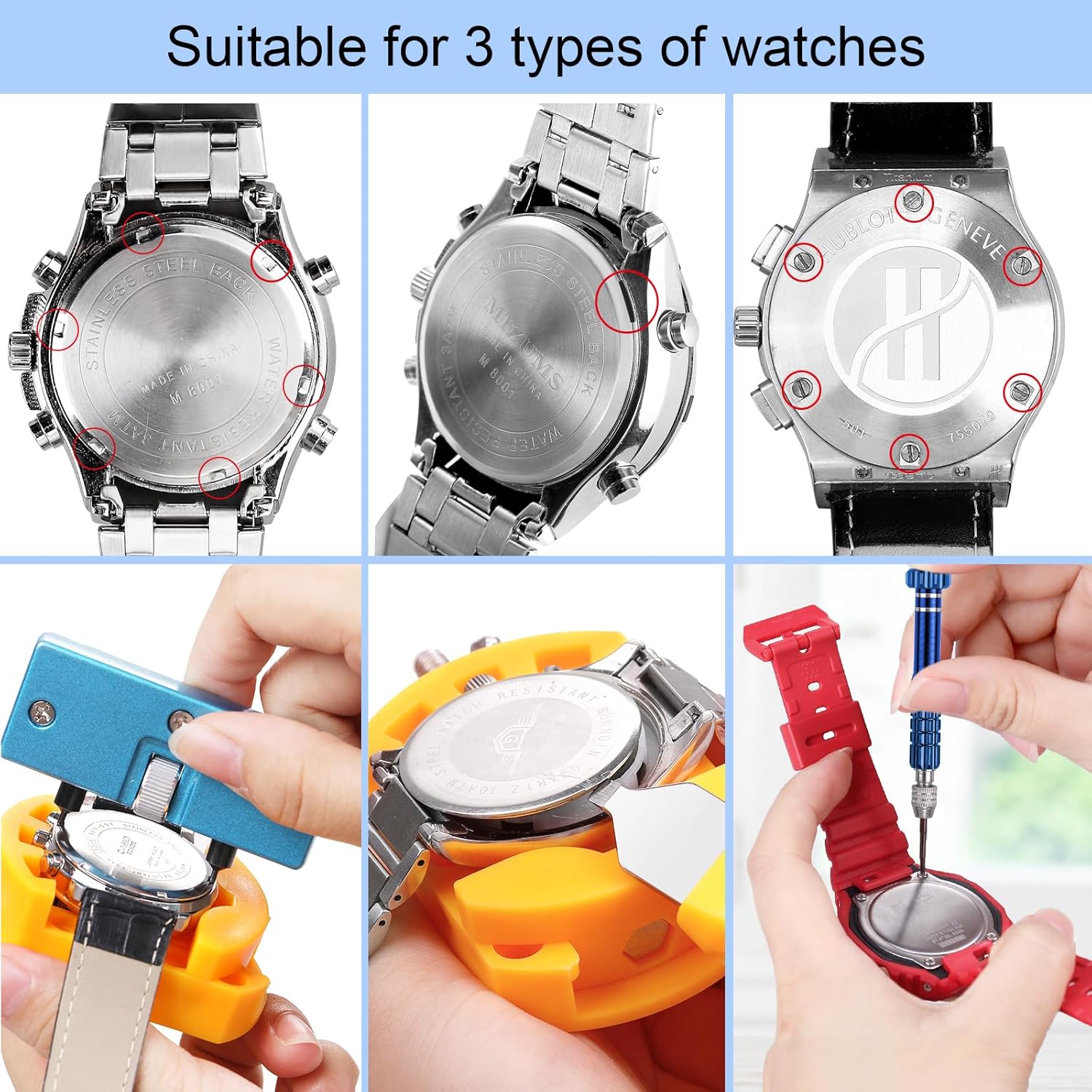 Kit di sostituzione della batt - Luxury Watch Cleaning Kit recensione e prezzo