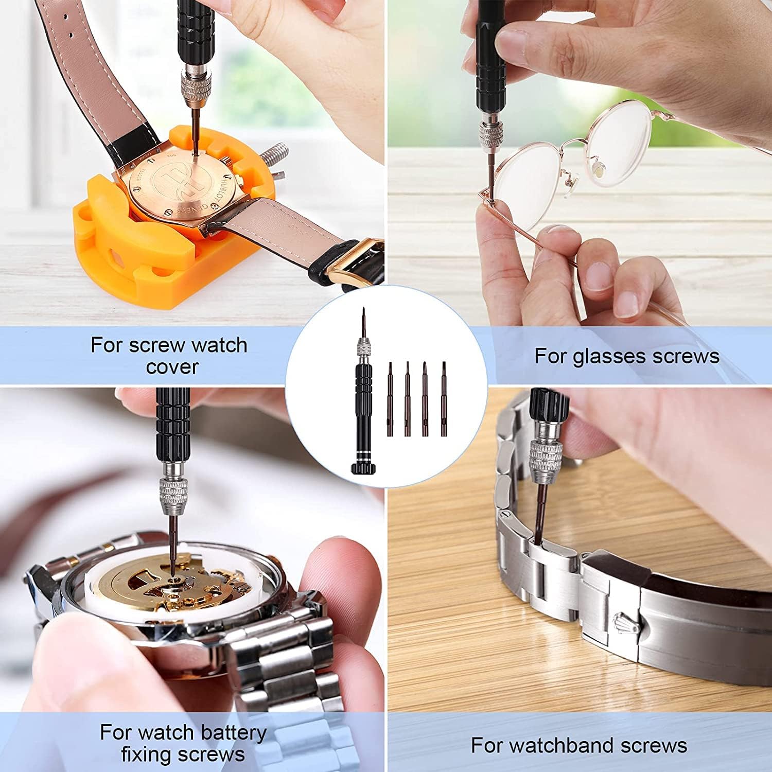 Kit di sostituzione della batt - Luxury Watch Cleaning Kit recensione e prezzo