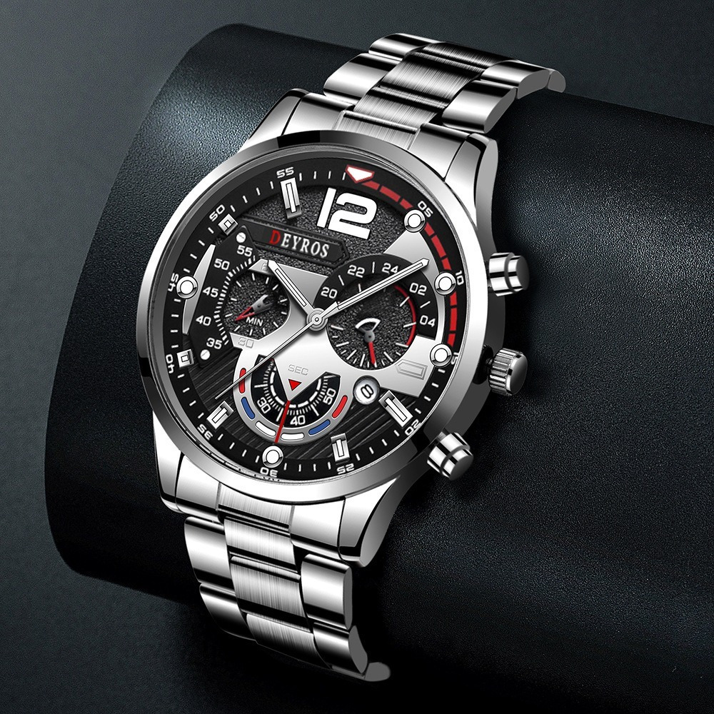 Set di 2 orologi di lusso con  - Luxury Watch All Black recensione e prezzo