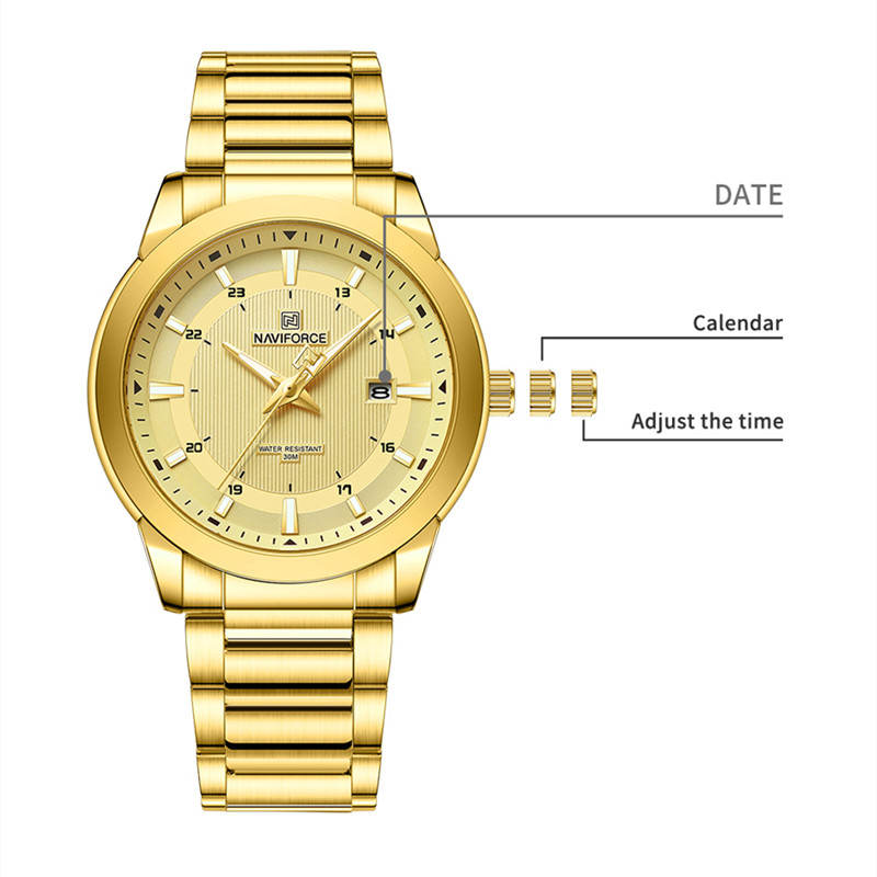 2024 Top Brand NAVIFORCE Orolo - Luxury Watch Wallpaper recensione e prezzo